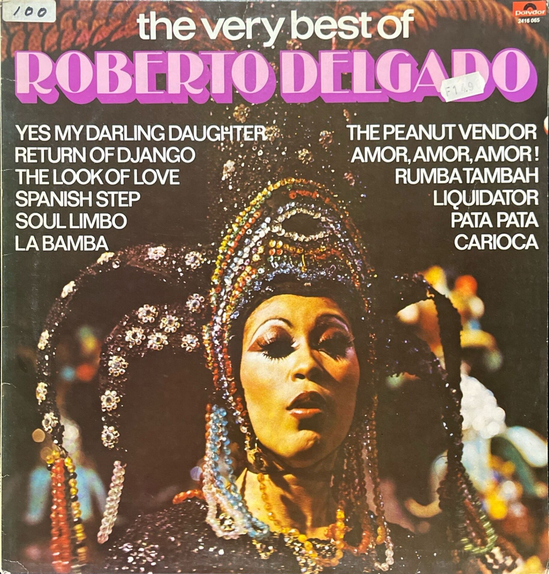 The Very Best Of Roberto Delgado LP Plak