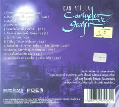 Can Atilla Cariyeler Geceler CD