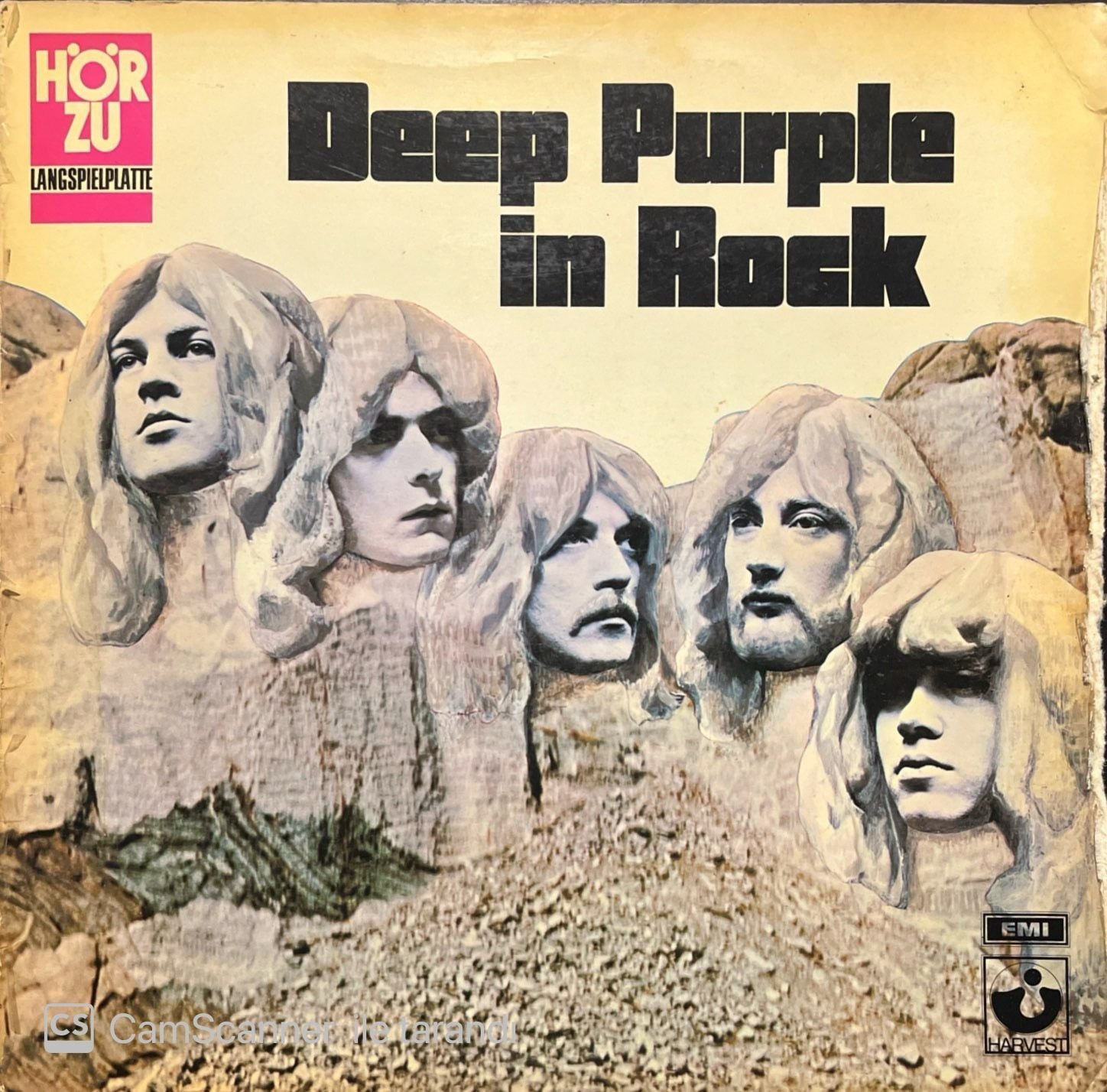 Deep Purple In Rock LP Plak