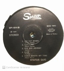 Status Quo UO + Live LP Plak