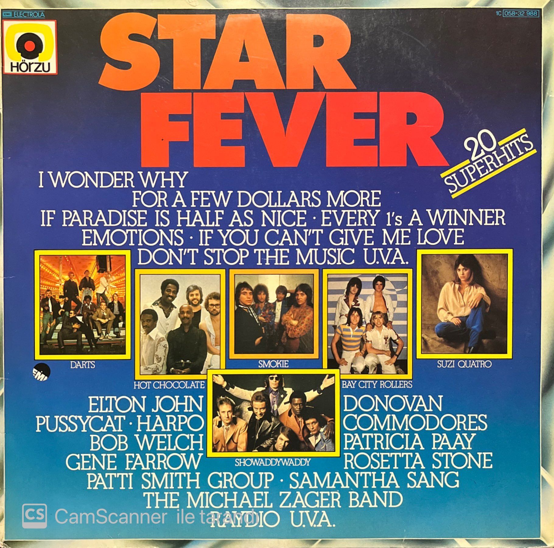 Star Fever 20 Super Hits LP Plak