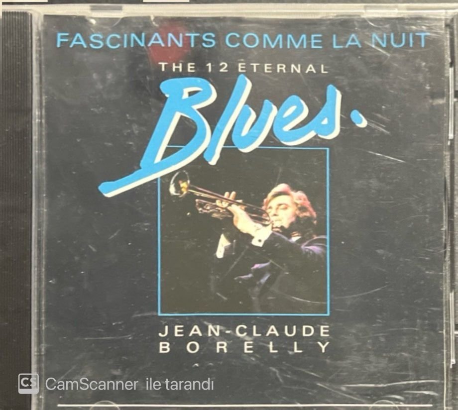 Jean-Claude Borelly Blues Fascinant Comme La Nuit CD