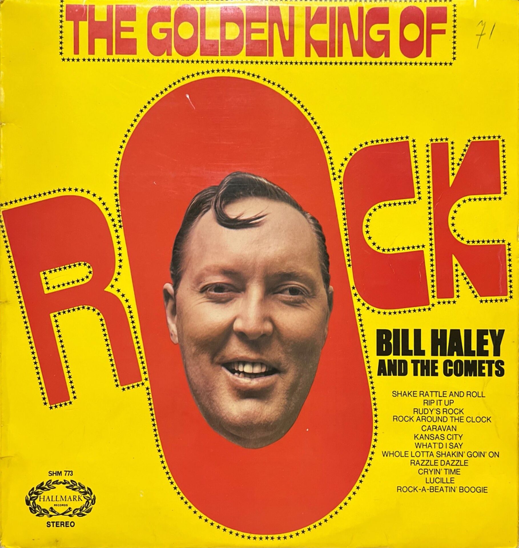 Bill Haley And The Comets The Golden King Of Rock LP Plak