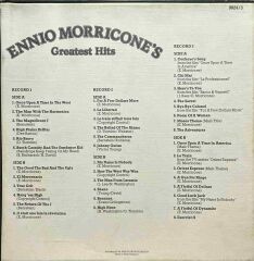 Ennio Morricone's Greatest Hits 3 LP Box Set Soundtrack LP Plak