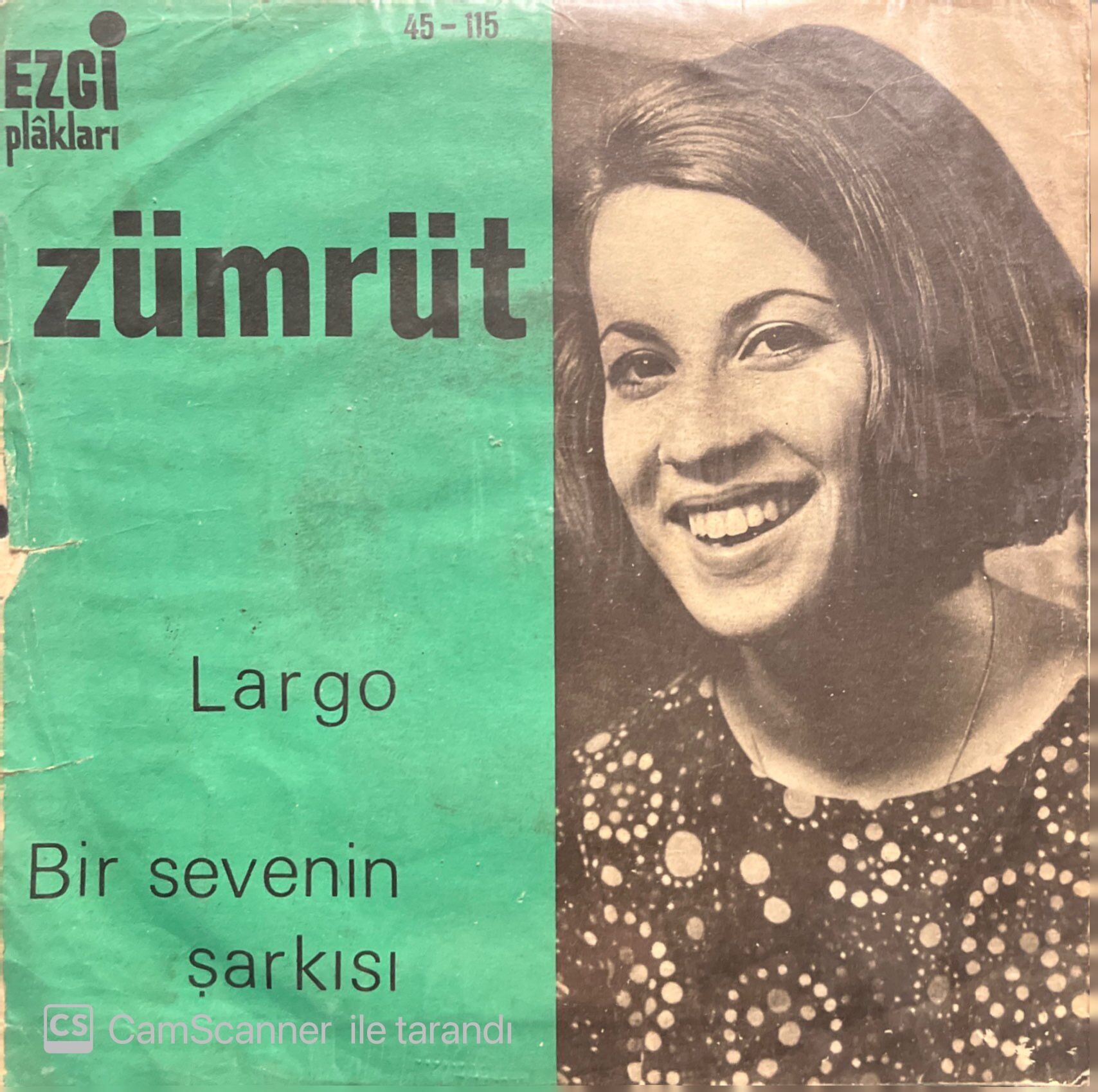 Zümrüt Largo 45lik Plak