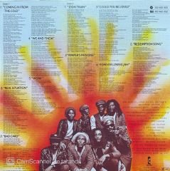 Bob Marley And The Wailers Uprising LP Plak