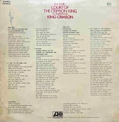 King Crimson In The Court Of King Crimson (Epitaph) LP Plak