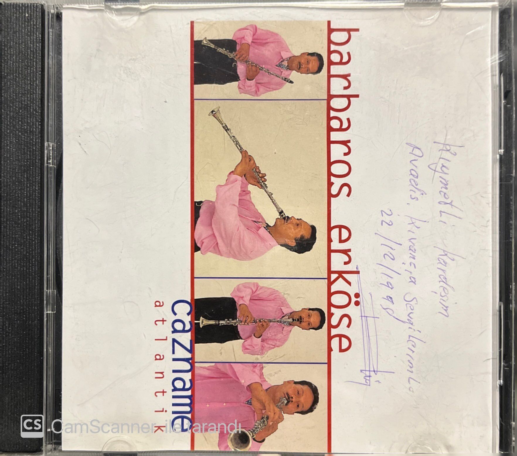 Barbaros Erköse Cazname Atlantik CD