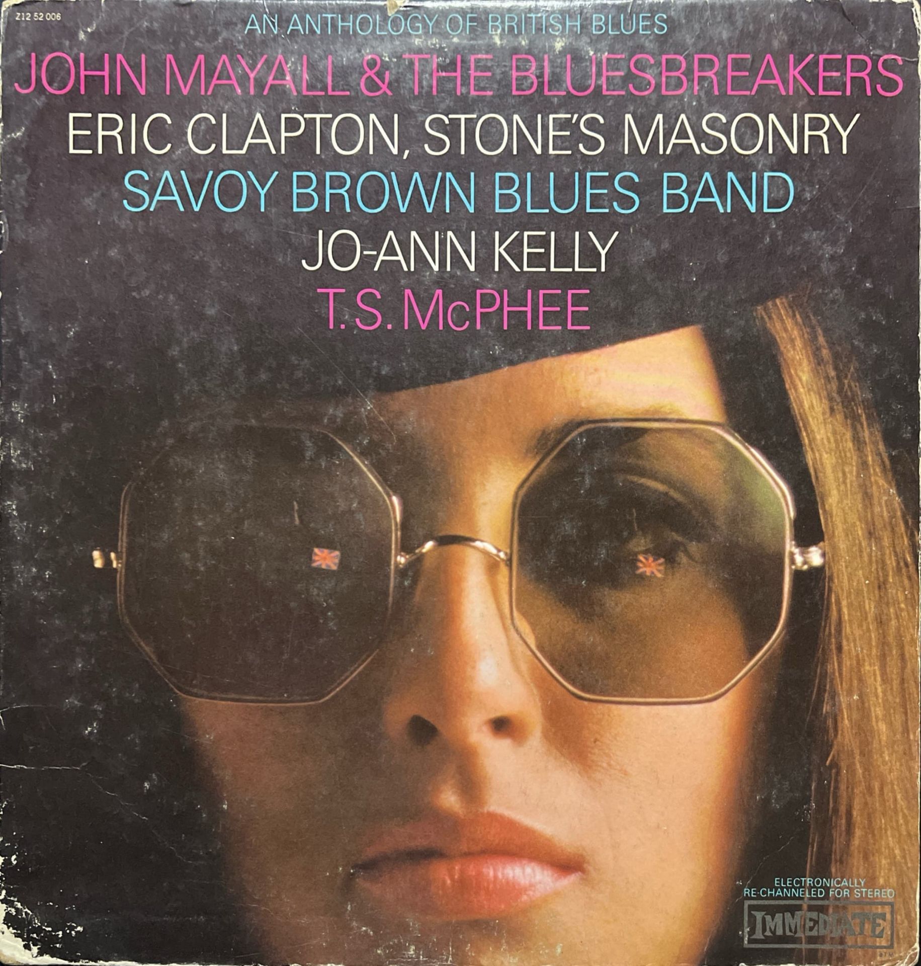An Anthology Of British Blues John Mayall, Eric Clapton LP Plak