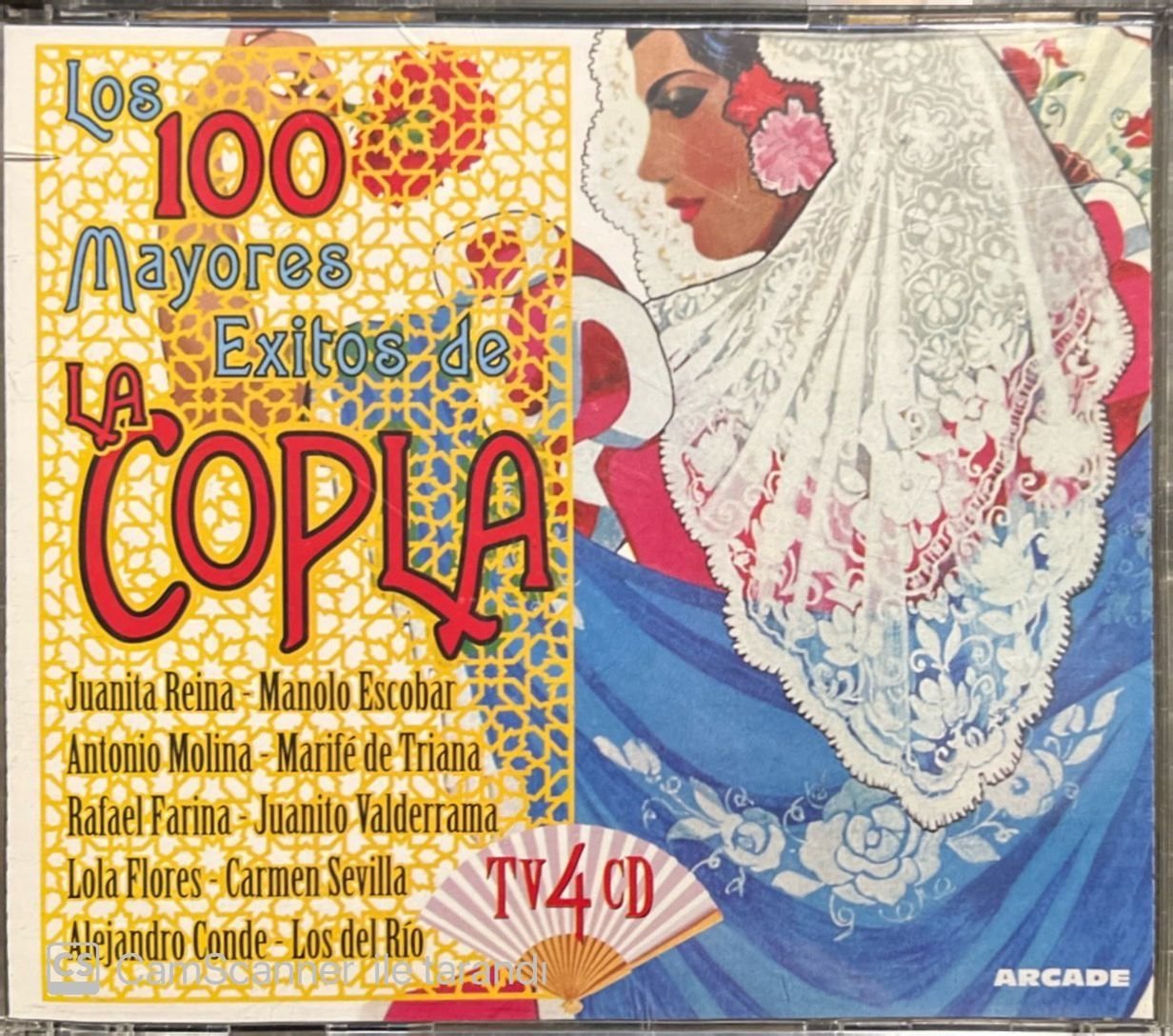Los 100 Mayores Exitos De La Copla 4 CD