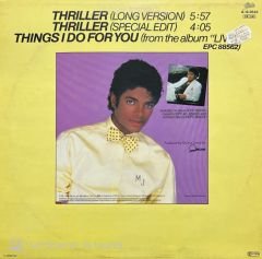Michael Jackson Thriller Maxi-Single LP Plak