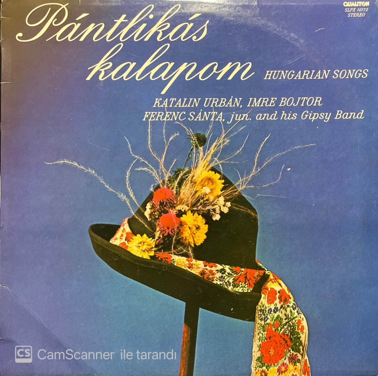 Pantlikas Kalapom Hungarian Songs LP Plak