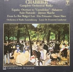 Chabrier Complete Orchestral Works LP Klasik Plak