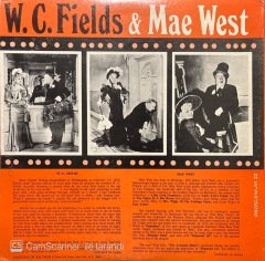 W. C. Fields His Only Recording LP Plak