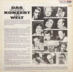 Das Teuerste Konzert Der Welt LP Klasik Plak