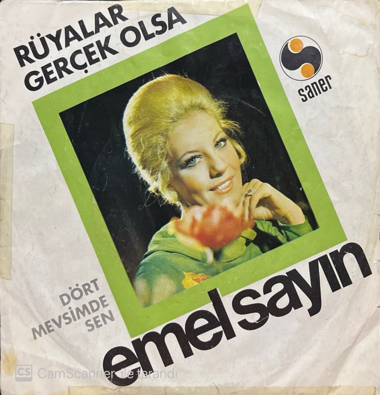 Emel Sayın Rüyalar Gerçek Olsa 45lik Plak