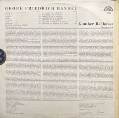 Handel Suite No.7 Leçons LP Plak