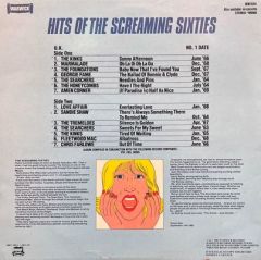 Hits Of The Screaming Sixties U.K. LP Plak
