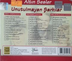 Altın Sesler Unutulmayan Şarkılar 3 Özel AlBüm CD