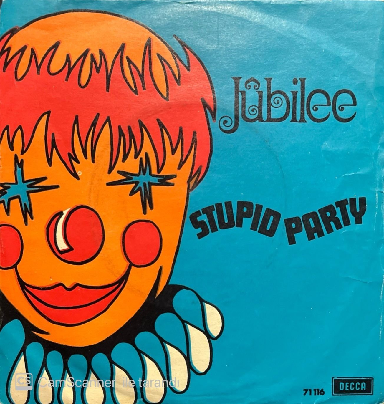Jubilee Stupid Party 45lik Plak