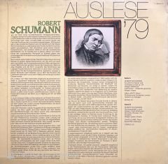 Robert Schumann Auslese '79 LP Plak