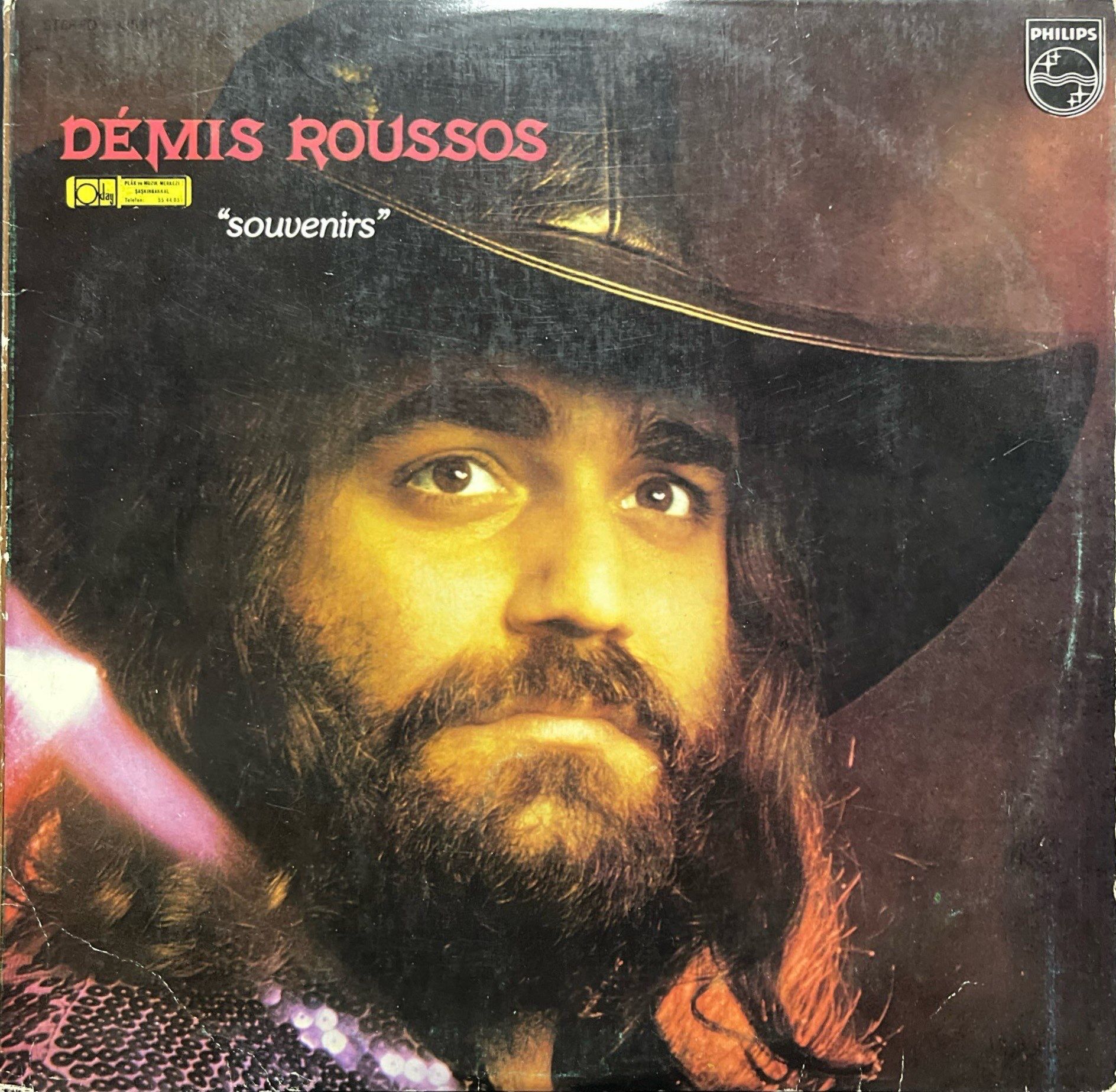 Demis Roussos Souvenirs LP Plak