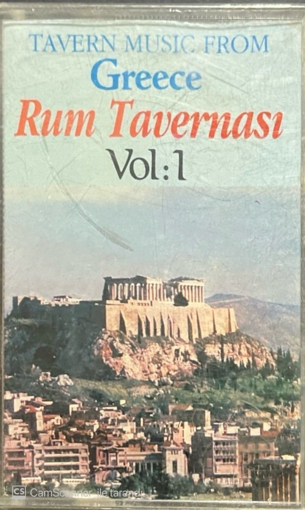 Tavern Music From Greece Rum Tavernası Vol:1 Kaset