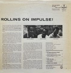 Sonny Rollinson On Impulse! LP Plak