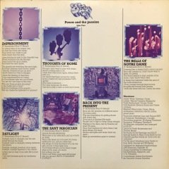 Eloy Power And The Passion LP Plak