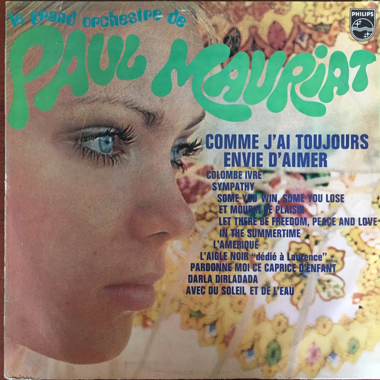 Paul Mauriat Comme J'Ai Toujours LP Plak