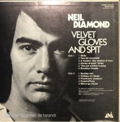 Neil Diamond Velvet Gloves And Spit LP Plak