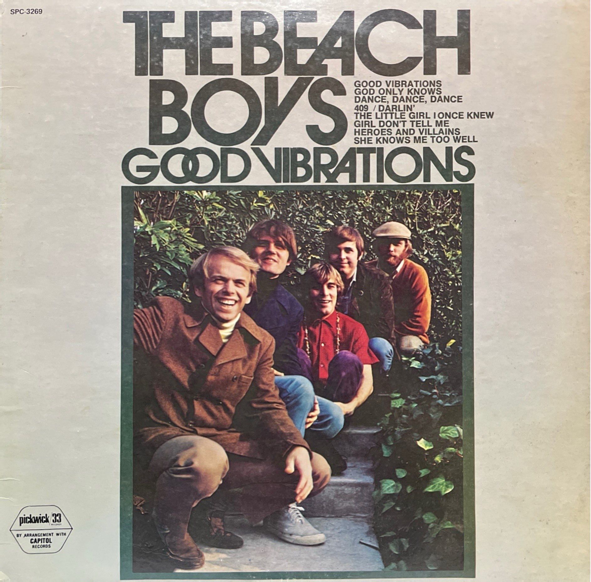 The Beach Boys Good Vibrations LP Plak