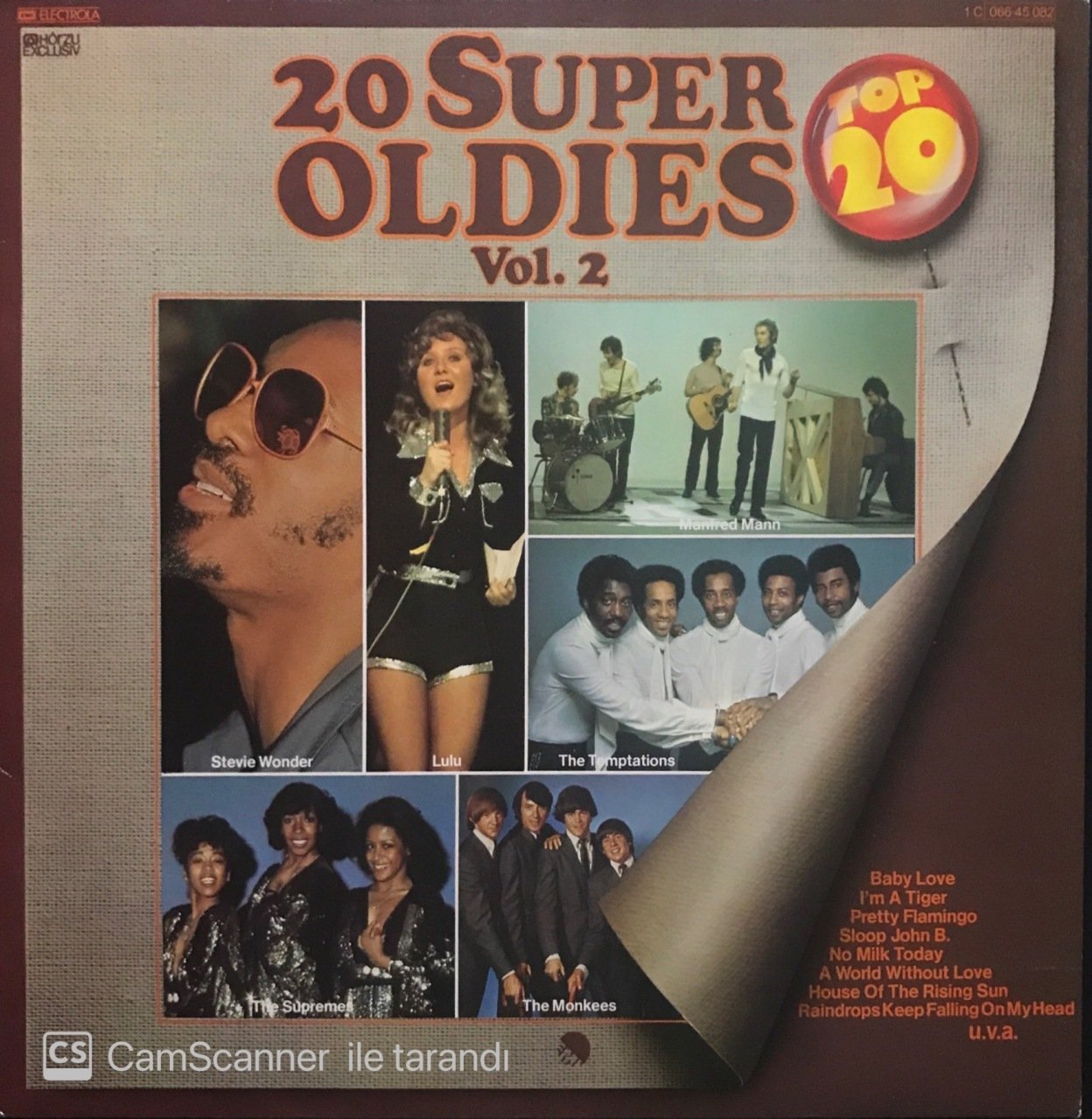 20 Super Oldies Vol. 2 LP Plak