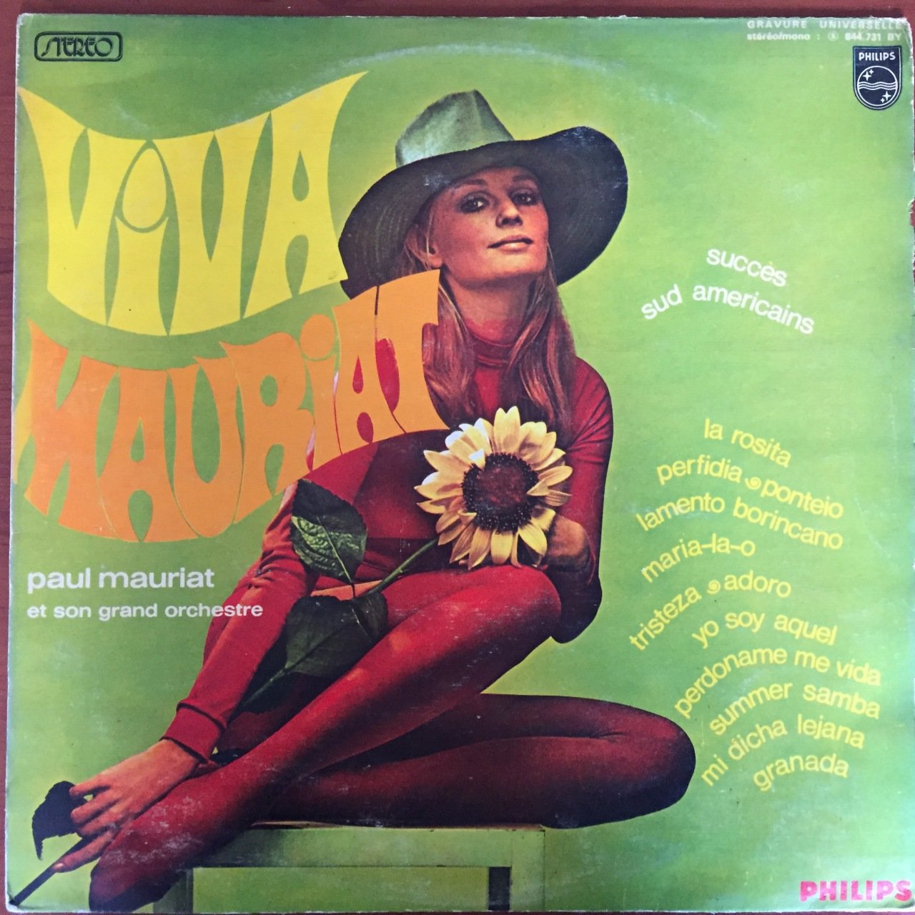 Paul Mauriat Viva Mauriat LP Plak