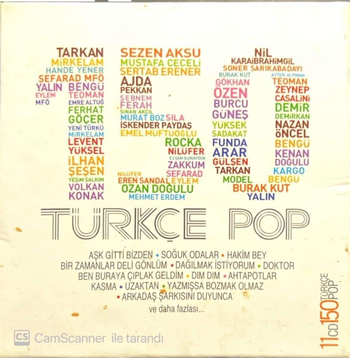 Türkçe Pop 10 CD Box Set
