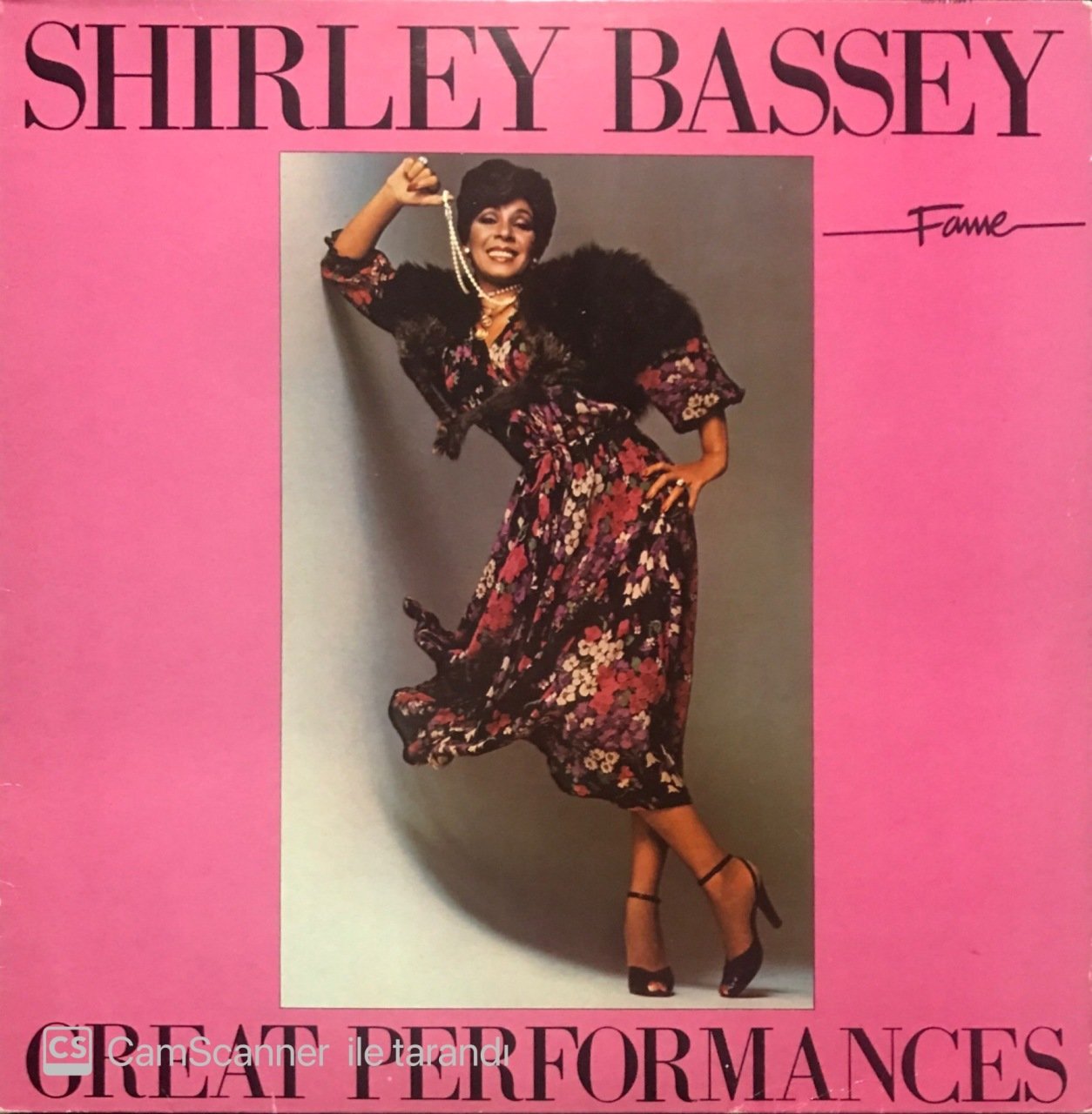 Shirley Bassey Great Performances LP Plak