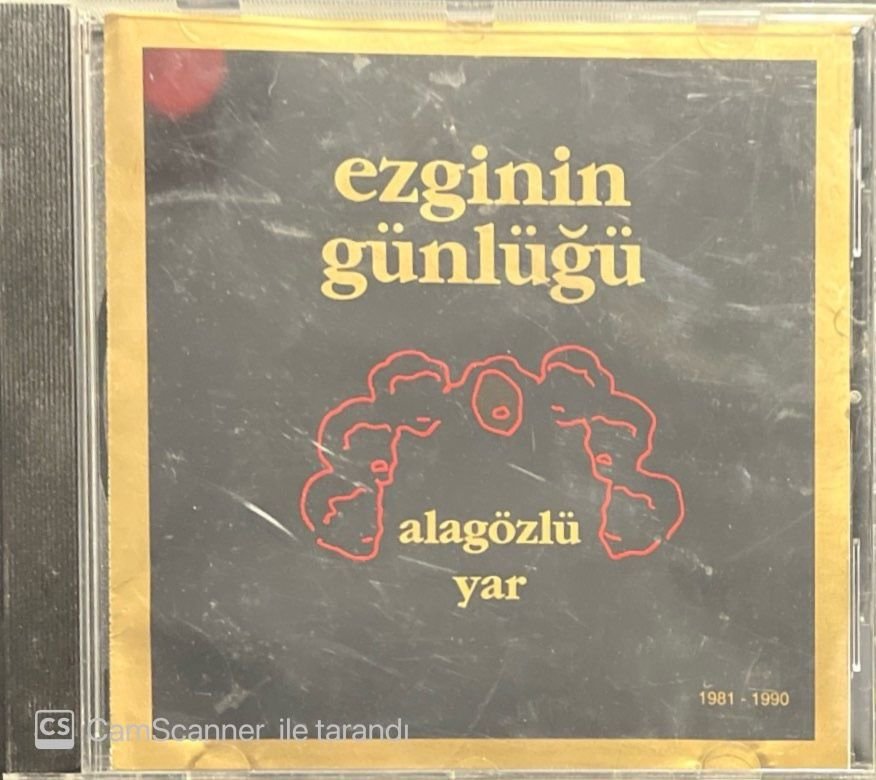 Ezginin Günlüğü Alagözlü Yar Sarı Bandrollü CD