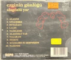 Ezginin Günlüğü Alagözlü Yar Sarı Bandrollü CD