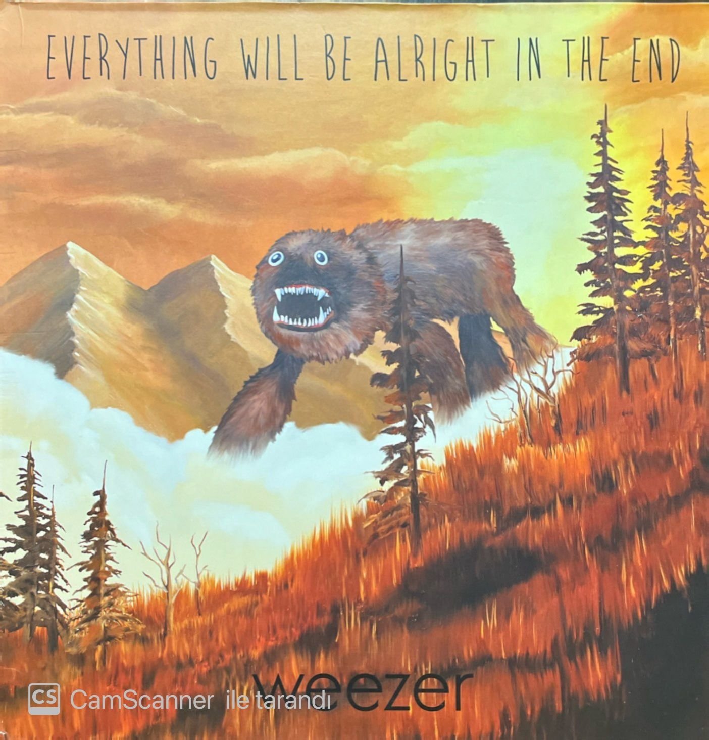 Weezer Everything Will Be Alright In The End LP Plak