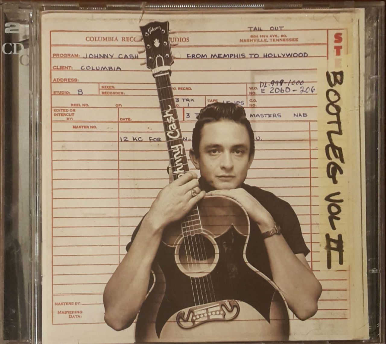 Johnny Cash  From Memphis To Hollywood CD