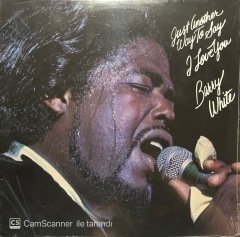 Barry White Just Another Way To Say I Love You LP Plak