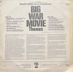 Big War Movie Themes (Soundtrack) LP Plak
