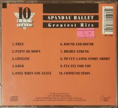 Spandau Ballet Greatest Hits CD