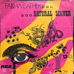 Fair Weather Natural Sinner Çizim Kapak 45lik Plak