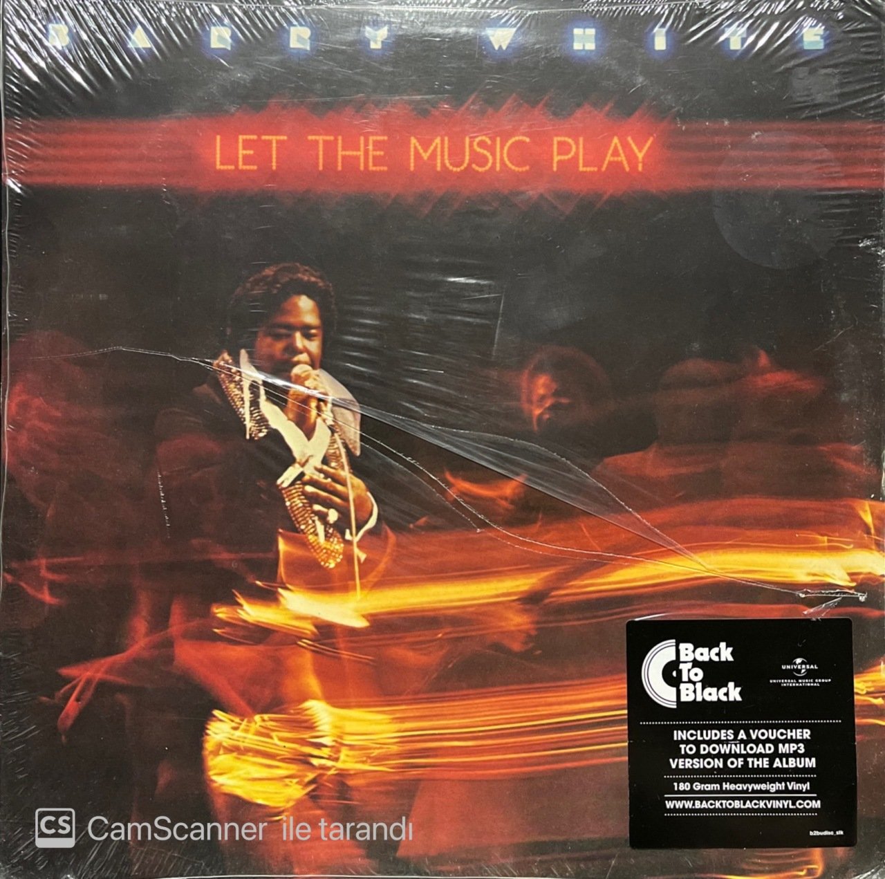 Barry White Let The Music Play LP Plak