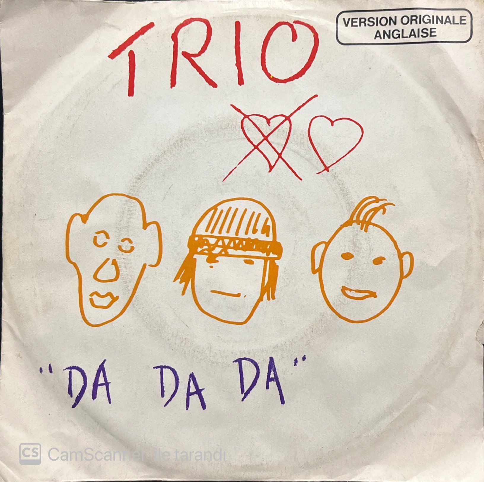 Trio Da Da Da 45lik Plak