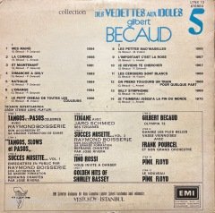 Gilbert Becaud Des Vedettes Aux Idoles LP Plak