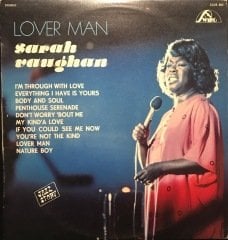 Sarah Vaughan Lover Man LP Plak