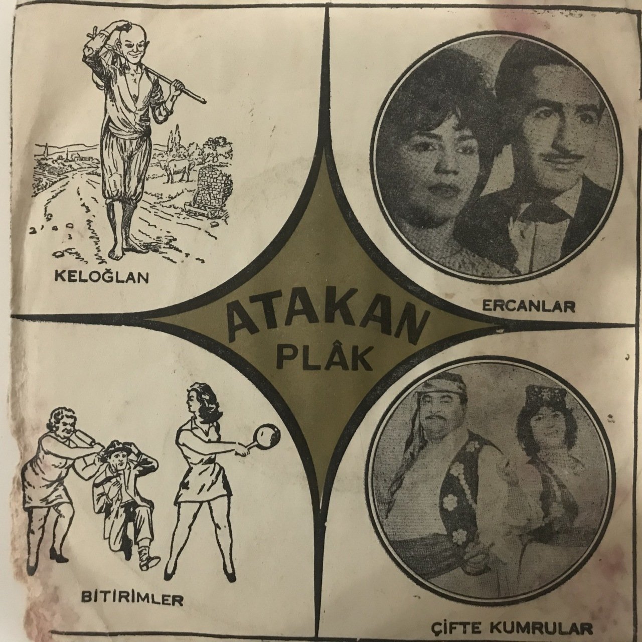Bitirimler Gelin Kaynana Kavgası Depo Malı 45lik Plak