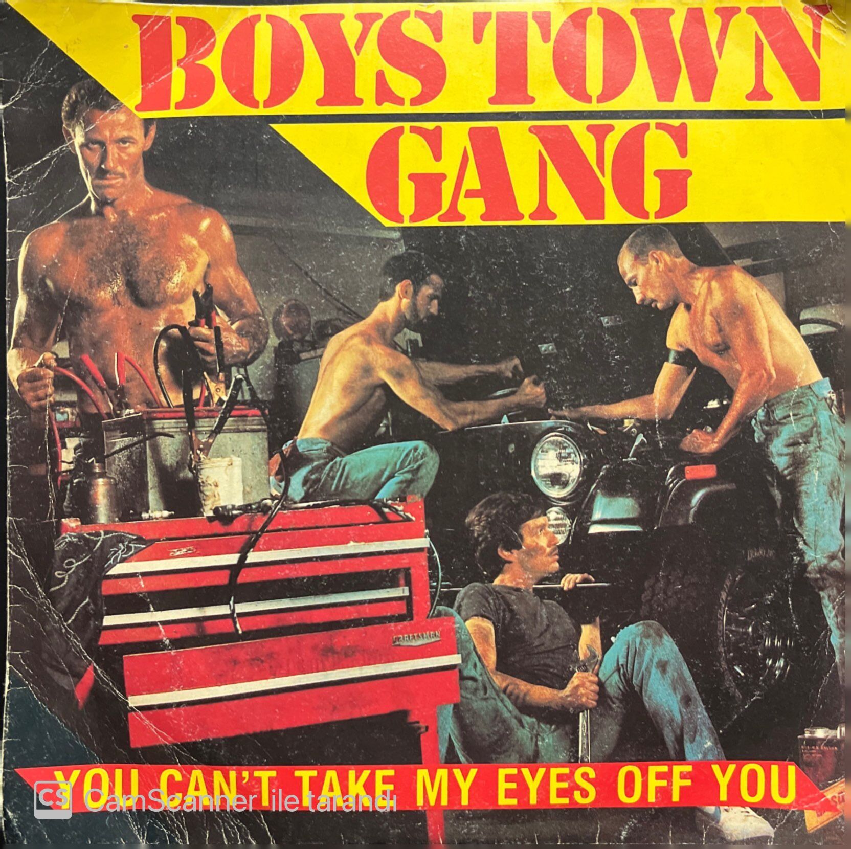 Boys Town Gang Can't Take My Eyes Off You 45lik Plak